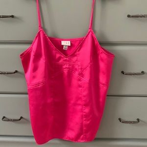 Hot pink tank top size small